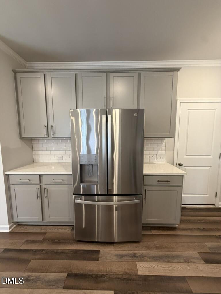 2509 Salt River Lane Raleigh, NC 27616 - Photo 11 of 34 a kitchen with a refrigerator and cabinets