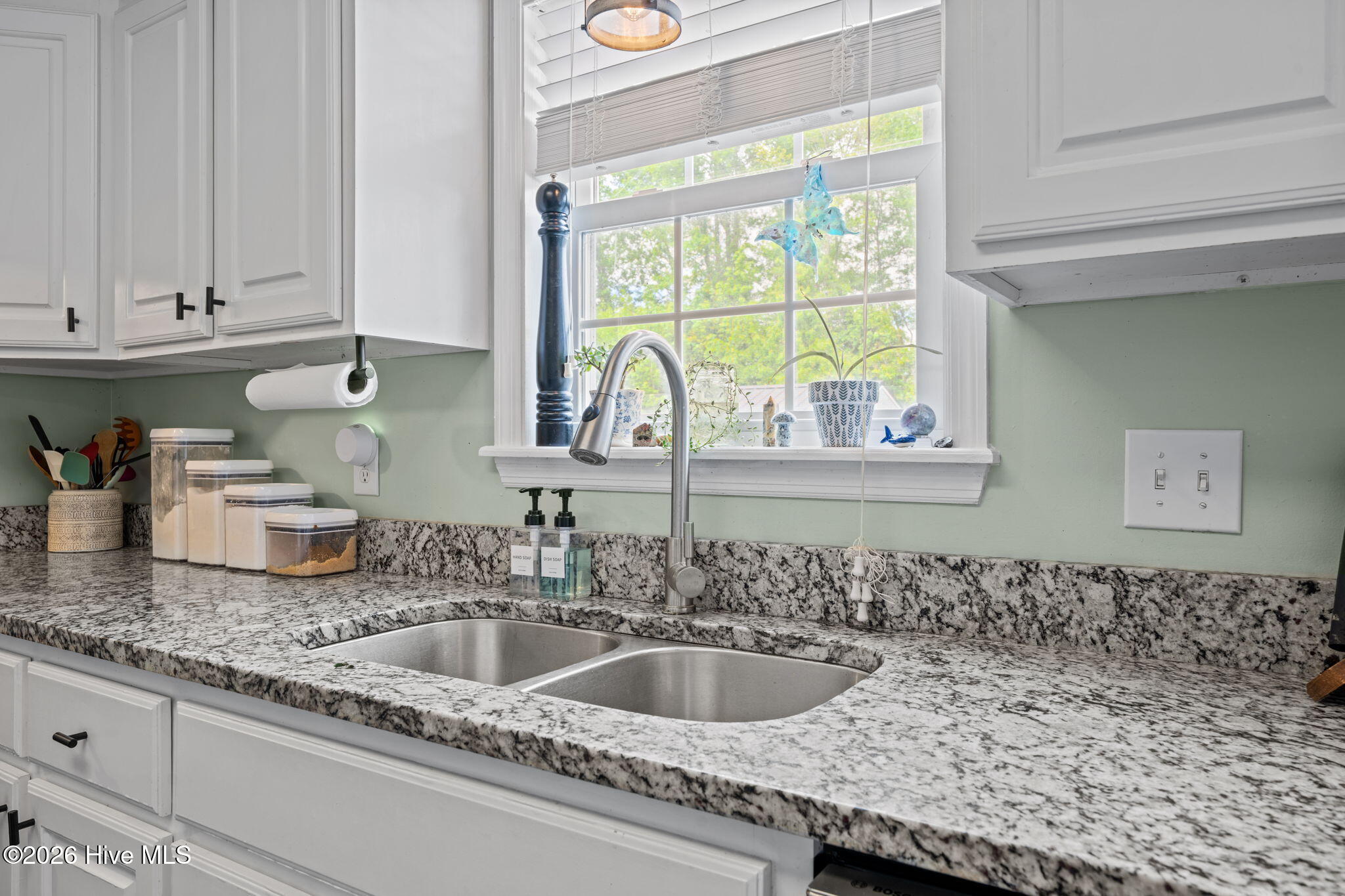 615 Fox Ridge Court Havelock, NC 28532 - Photo 22 of 40 kitchen with window overlooking the backyard