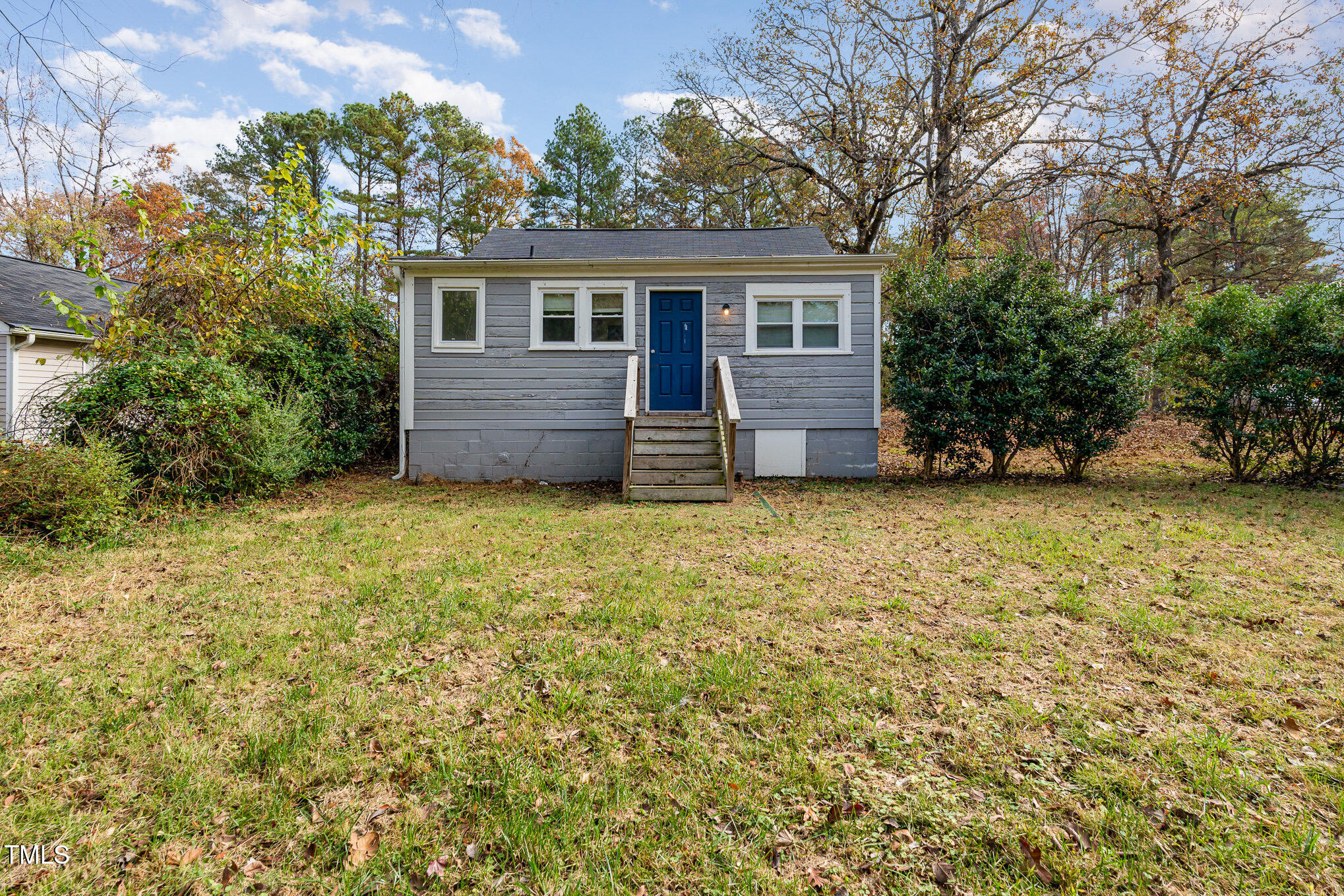 4505 Laymans Chapel Road Durham, NC 27704 - Photo 14 of 20 front view of house with a yard