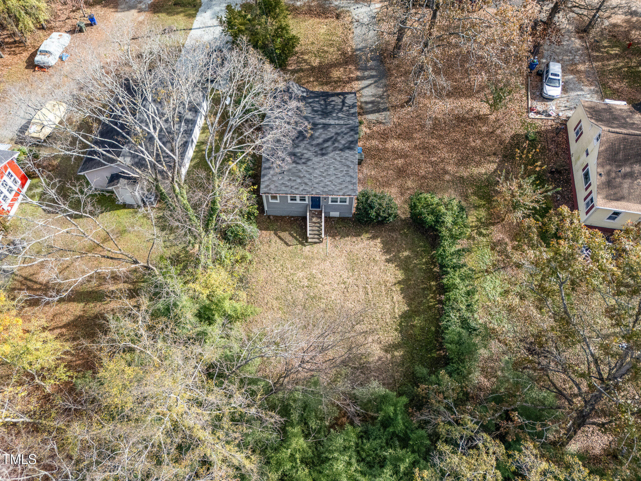 4505 Laymans Chapel Road Durham, NC 27704 - Photo 16 of 20 a view of a house with a yard