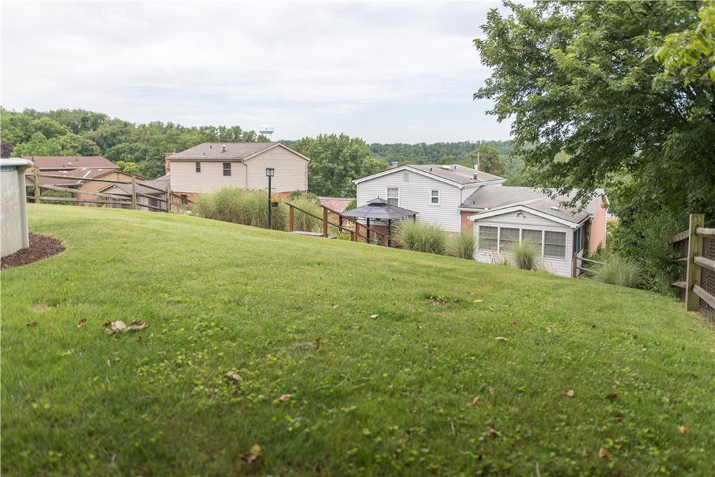 364 Lincoln Hall Road Elizabeth, PA 15037 - Photo 15 of 19 Beautiful views from the top level of the yard.