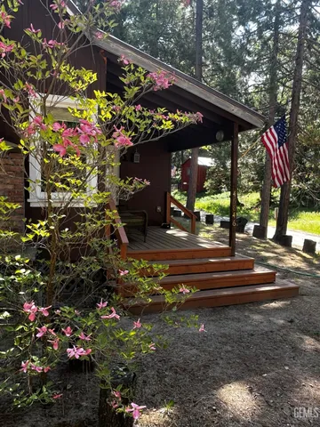 a view of street with small trees