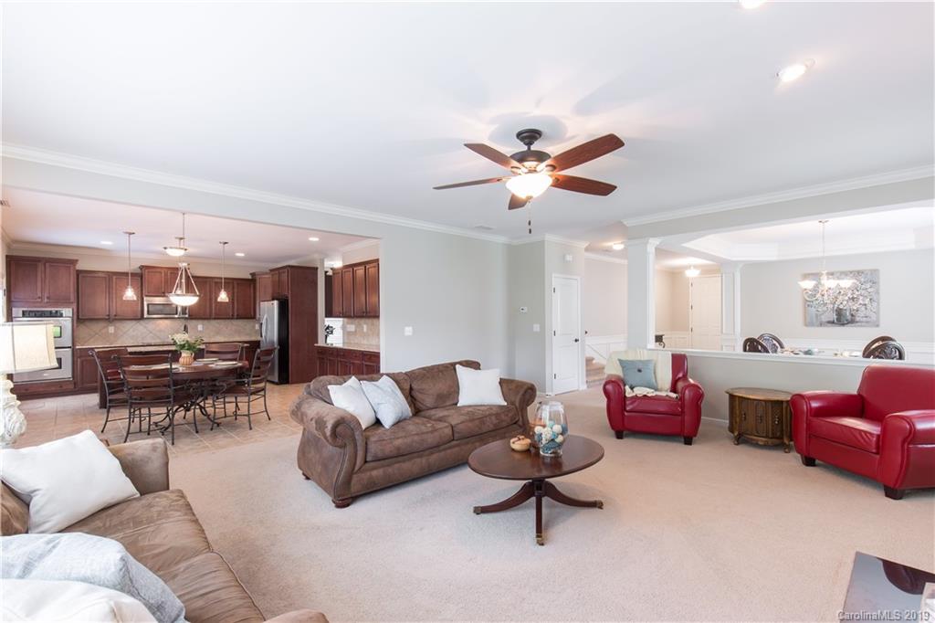 3347 Mandrake Court Tega Cay, SC 29708 - Photo 3 of 27 a living room with furniture and a large window