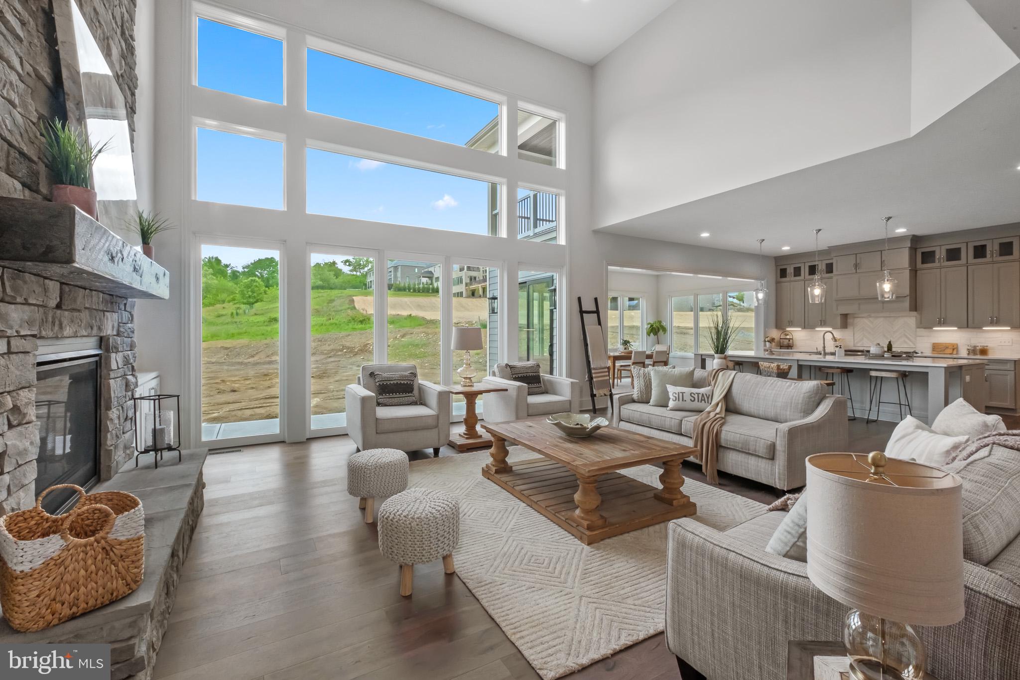547 Webb Road Chadds Ford, PA 19317 - Photo 16 of 63 a living room with furniture and a fireplace