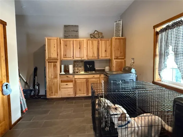 a view of entryway door