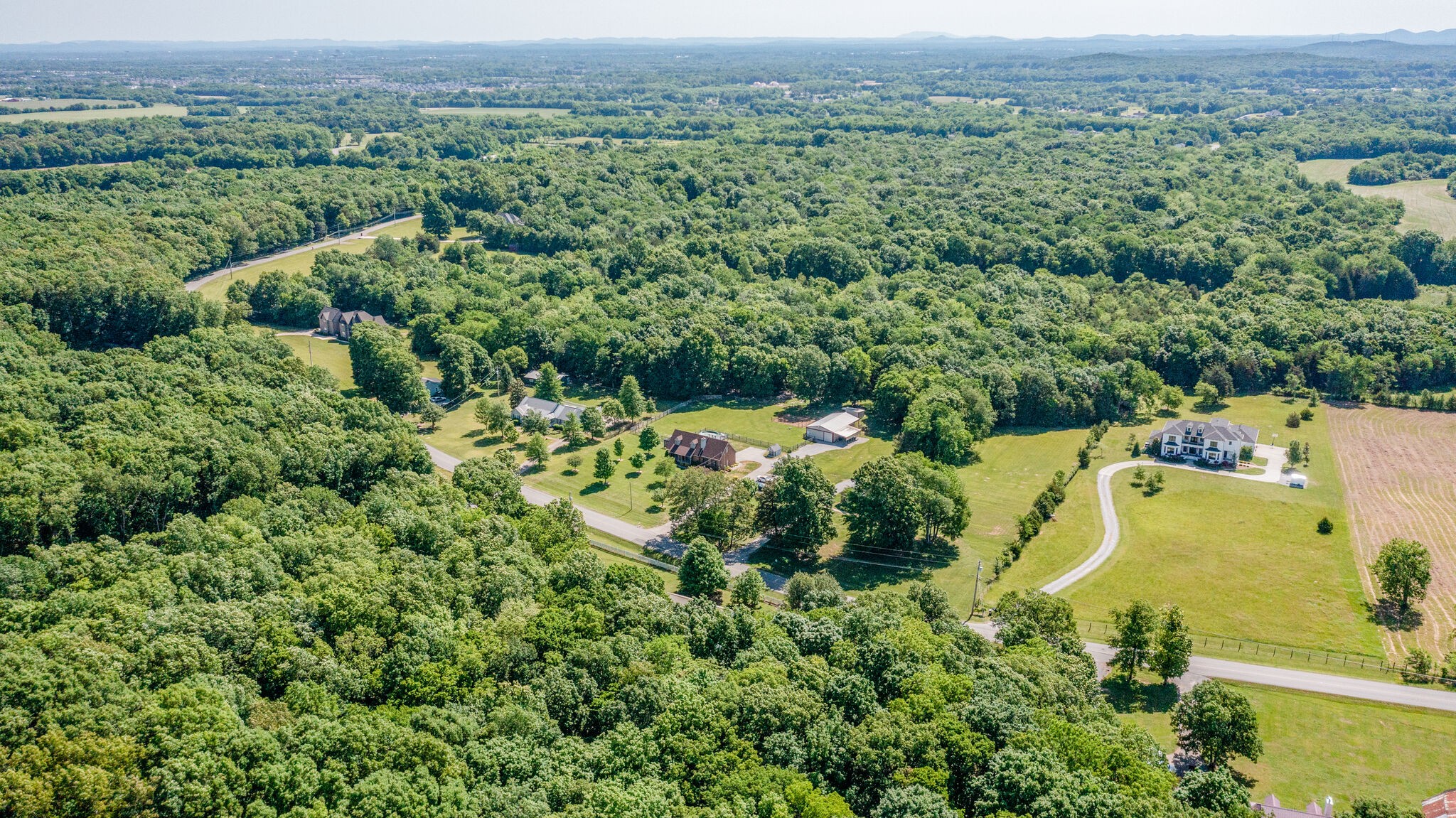 2540 Thompson Road Murfreesboro, TN 37128 - Photo 44 of 48 an aerial view of a house with a yard