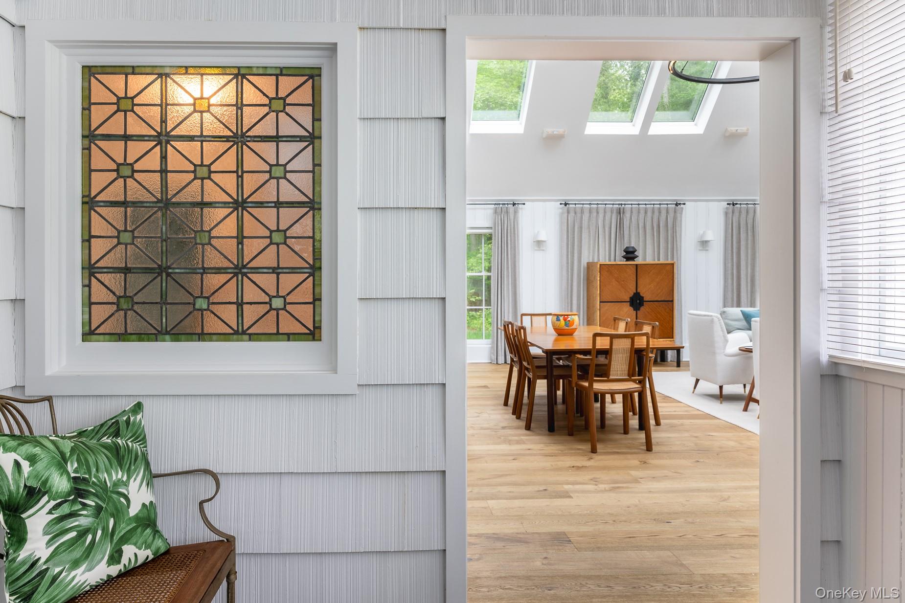 149 Washington Springs Road Palisades, NY 10964 - Photo 3 of 31 a view of a dining room with furniture window and outside view