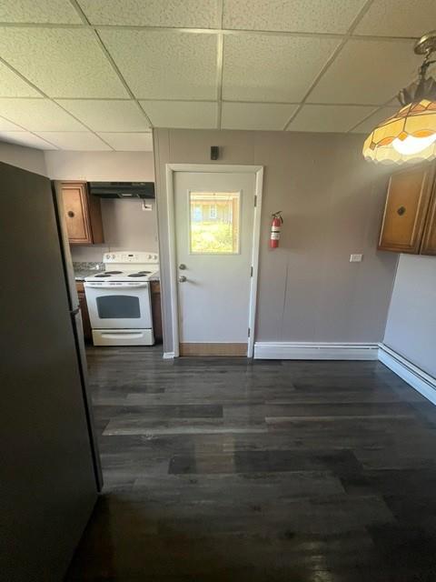 126 East High Street Coaldale, PA 18218 - Photo 8 of 15 Functional kitchen with ample space for dining and direct outdoor access.