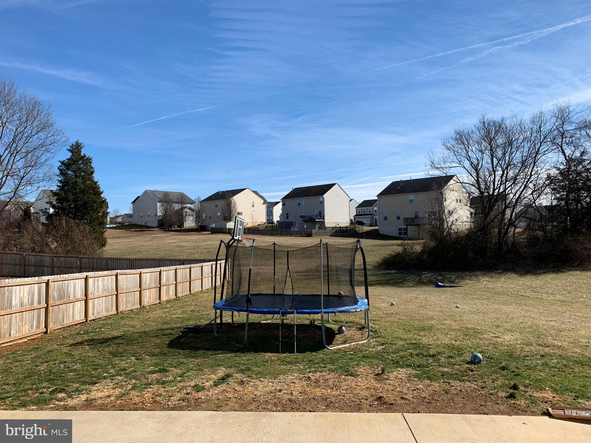 778 Holly Leaf Road Culpeper, VA 22701 - Photo 5 of 15 backyard from the sliding glass doors