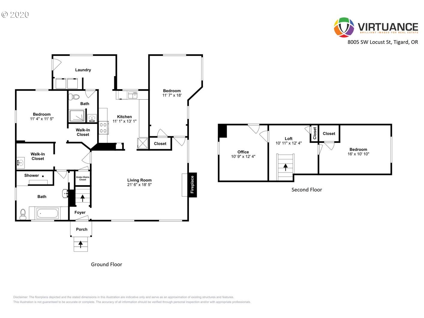 8005 Southwest Locust Street Portland, OR 97223 - Photo 28 of 28 Floor Plan