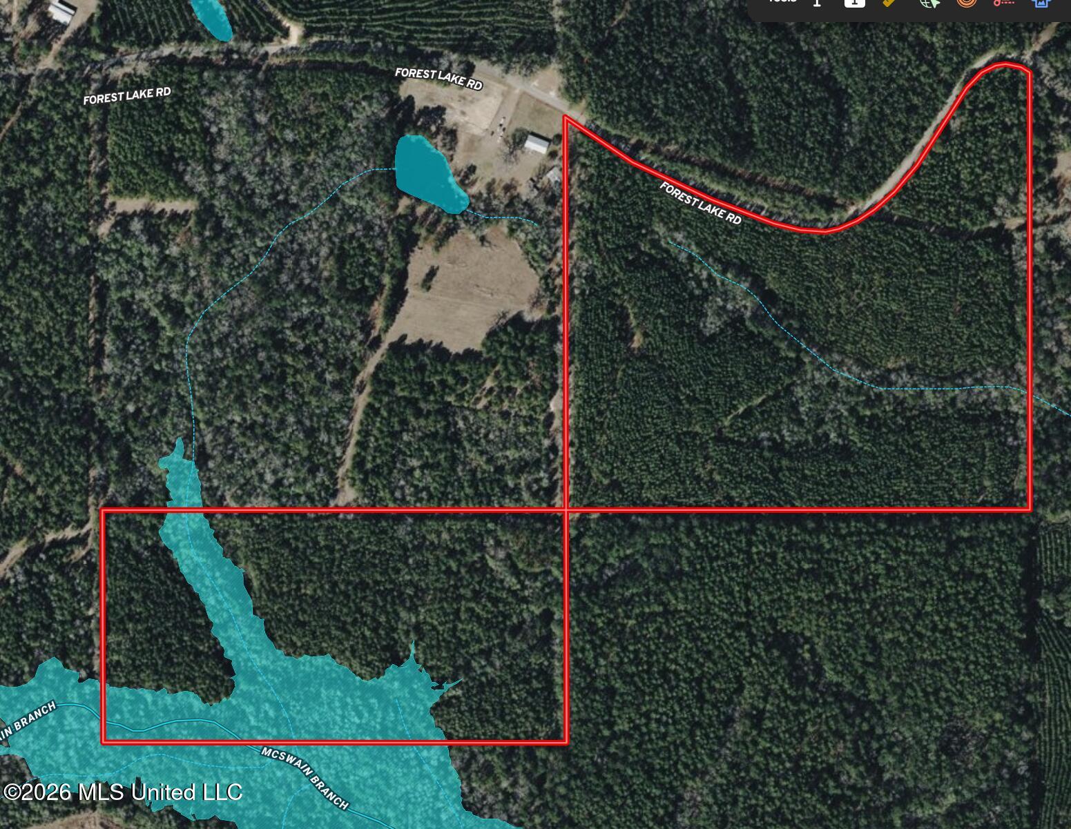 259 Forest Lake Road Beaumont, MS 39423 - Photo 29 of 32 Flood Plain