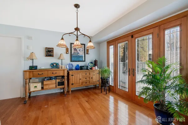 a very nice looking room with a large window