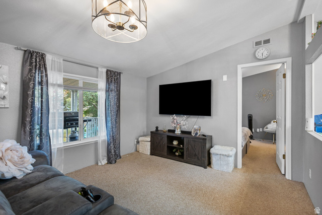 271 Mindella Way Layton, UT 84041 - Photo 7 of 27 Light gray walls complement the neutral carpeting and white trim
