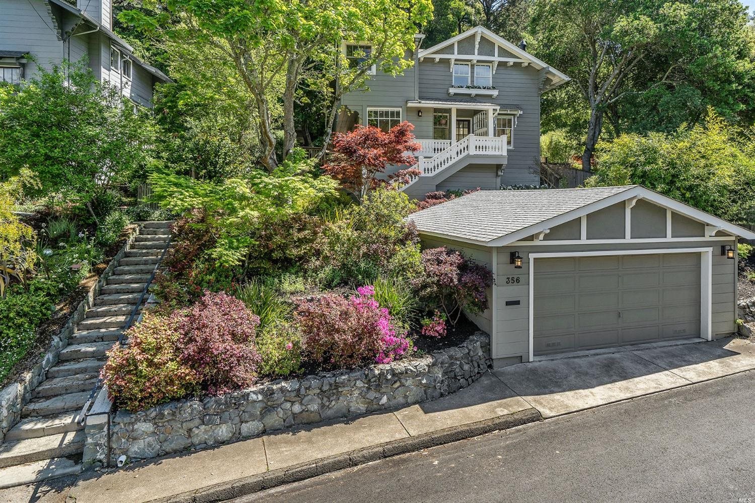 356 Chapman Drive Corte Madera, CA 94925 - Photo 1 of 1 front view of a house with a yard