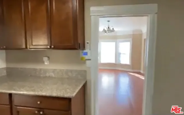 a view of front door