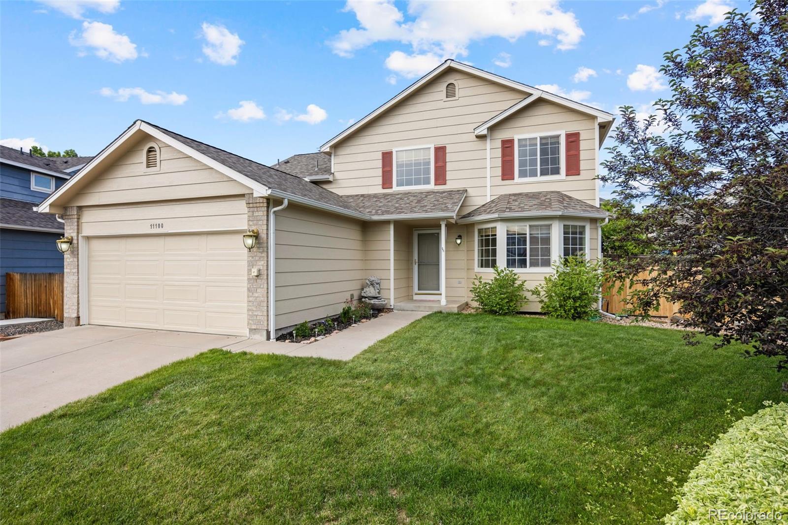 11100 Callaway Court Parker, CO 80138 - Photo 2 of 39 a view of backyard of the house