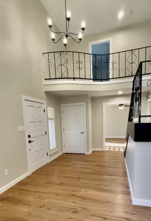 wooden floor in an empty room