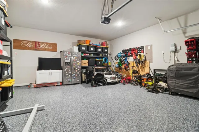 a view of swimming pool with an ocean view