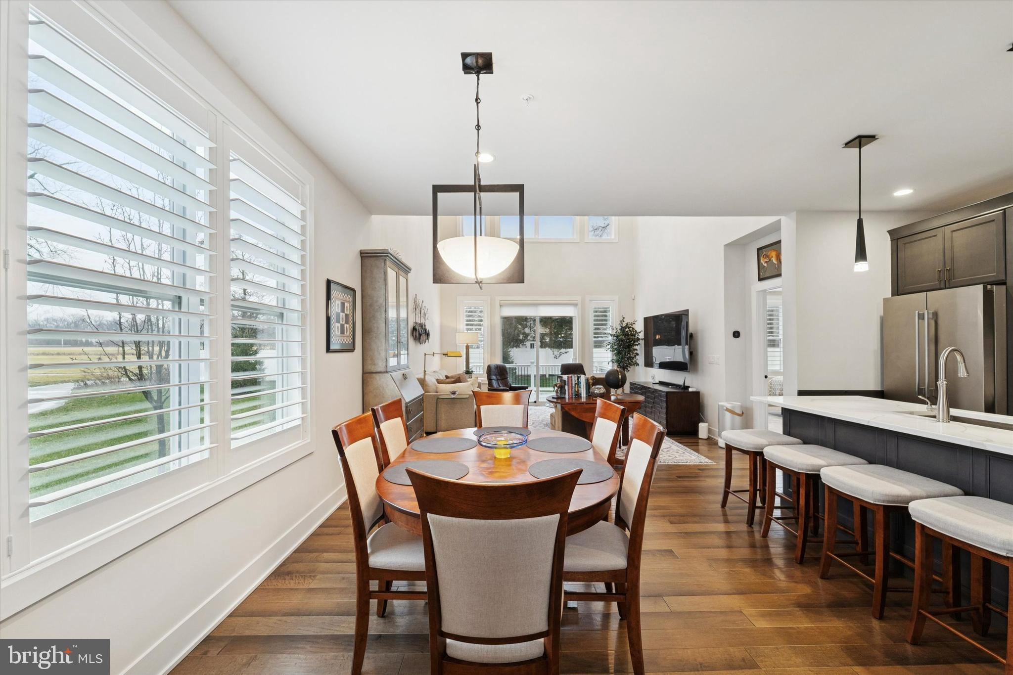 658 Levering Street Blue Bell, PA 19422 - Photo 13 of 38 a view of a dining room with furniture window and outside view