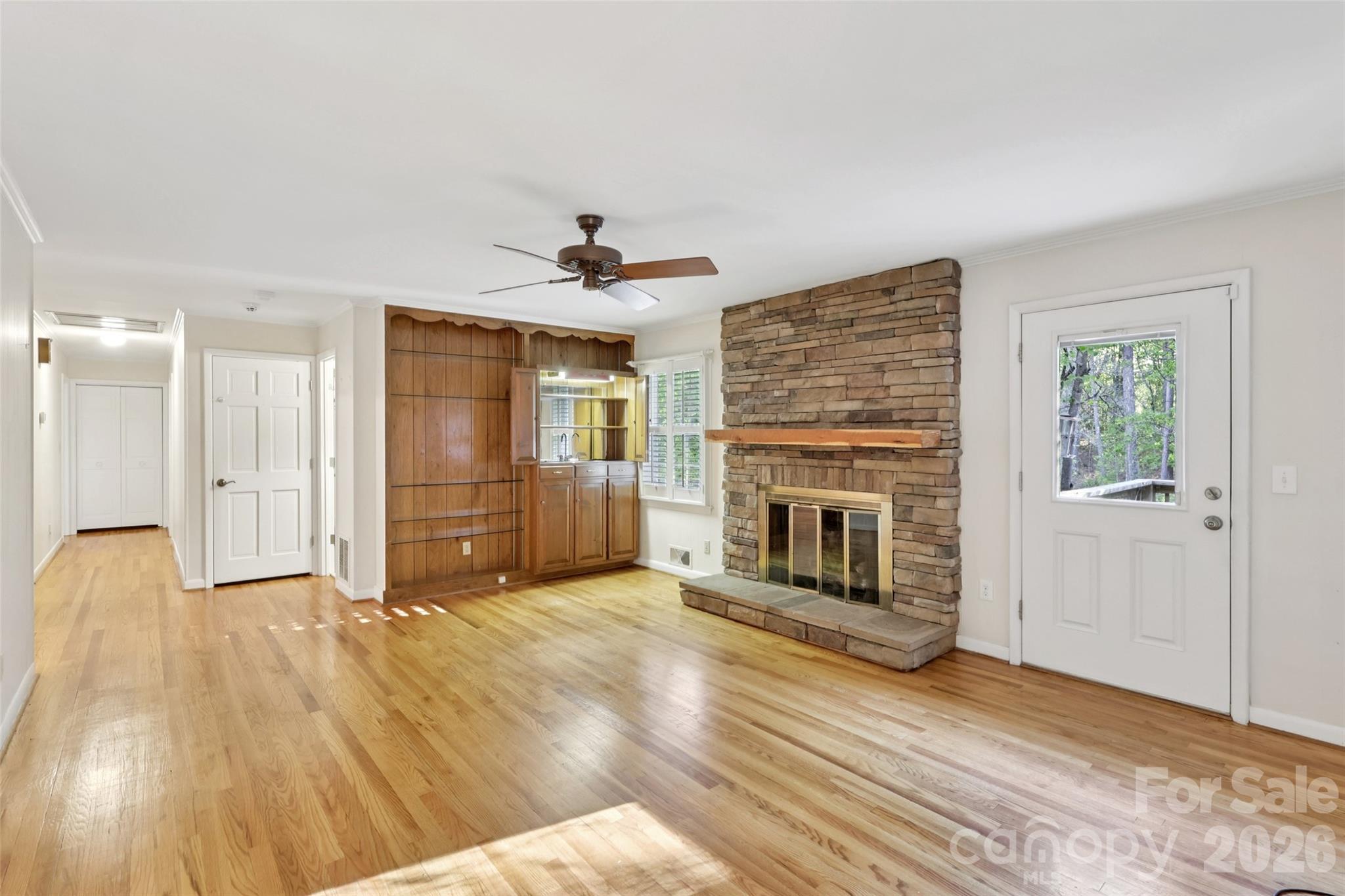 1002 Ridge Street Albemarle, NC 28001 - Photo 13 of 45 a view of a livingroom with a fireplace