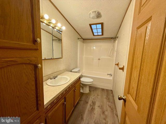 192 Northern Pine Road Hopewell, PA 16650 - Photo 31 of 66 a bathroom with a granite countertop sink toilet a mirror and shower
