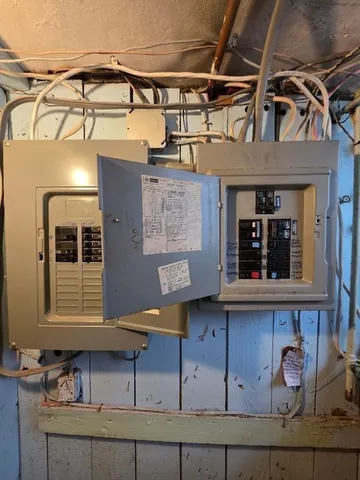 a view of a house with a window