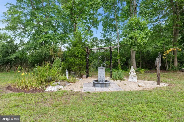 a view of car parked in garage