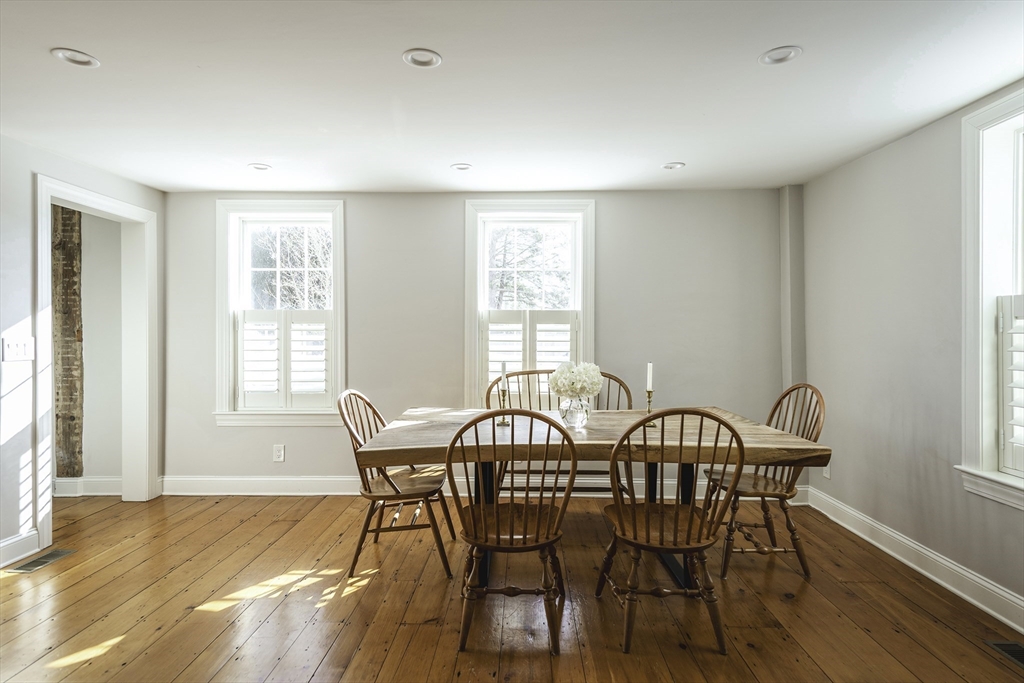 176 Hale Street Beverly, MA 01915 - Photo 10 of 41 a view of a dining room with furniture window and wooden floor