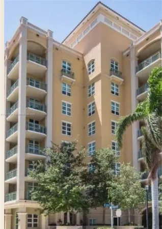 a front view of a building
