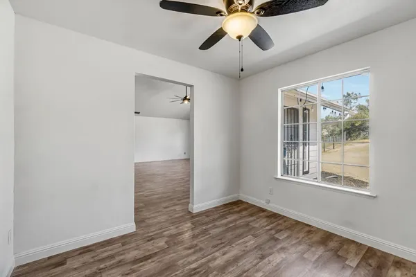 a view of an outdoor space and yard