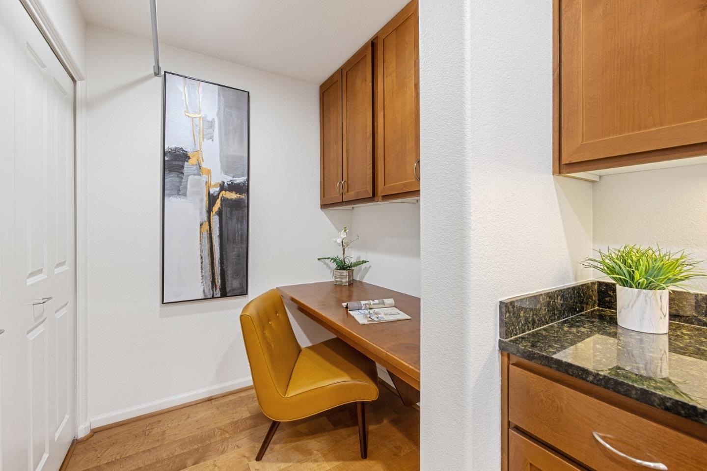 1388 Broadway, Unit 477 Millbrae, CA 94030 - Photo 11 of 33 a room with a sink and a mirror