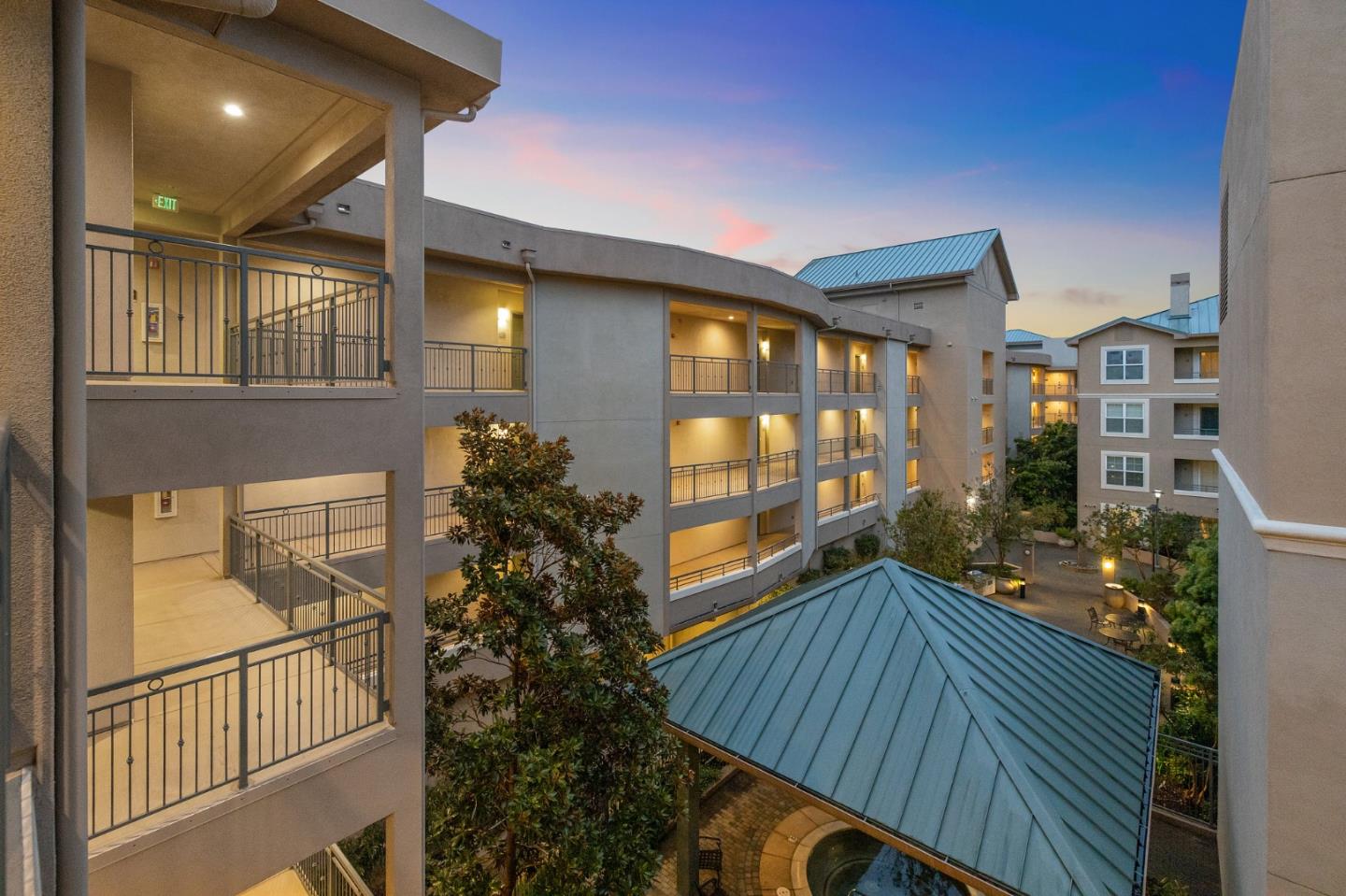 1388 Broadway, Unit 477 Millbrae, CA 94030 - Photo 32 of 33 a balcony view with a garden
