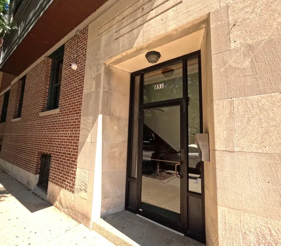 a view of front door of house