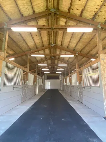 a view of a room with an empty space