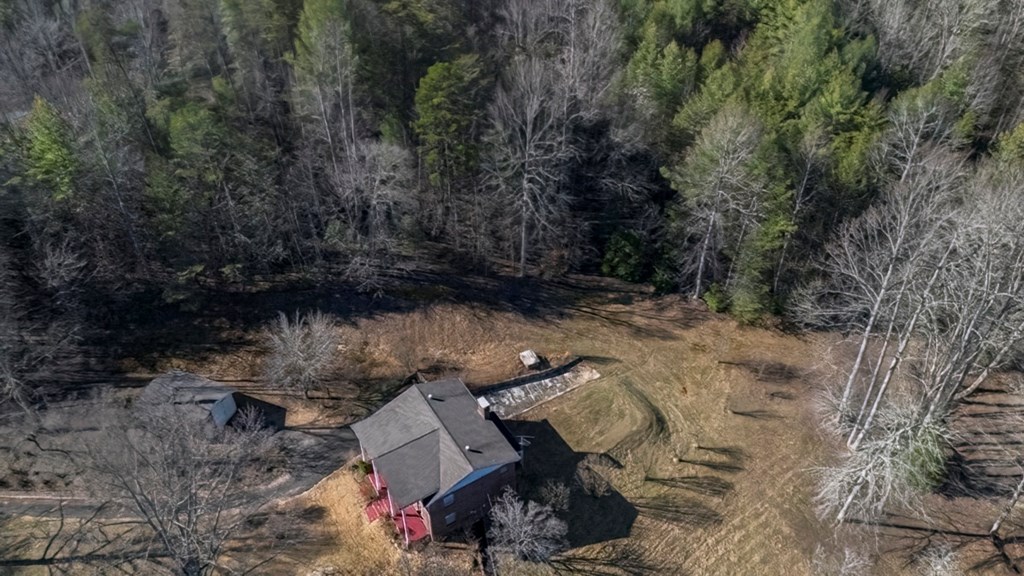 200 Mt Liberty Road McCaysville, GA 30555 - Photo 12 of 26 an aerial view of a house with a yard