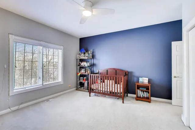 a view of a dry yard next to a building