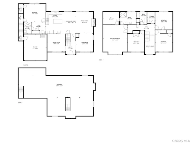 a picture of a floor plan