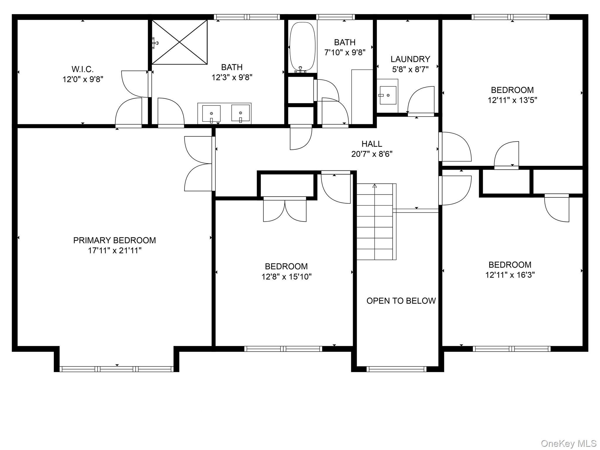 526 Park Avenue Merrick, NY 11566 - Photo 9 of 9 a picture of a floor plan