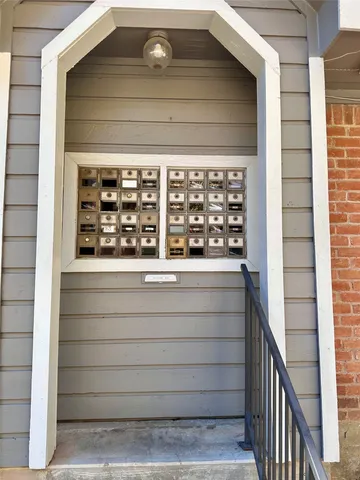 a view of a backyard with a garden