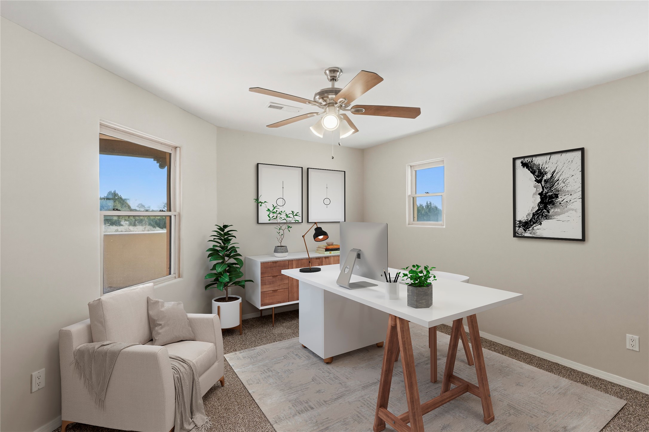 51 Rito Guicu Santa Fe, NM 87507 - Photo 41 of 62 Virtual Staged Example Only