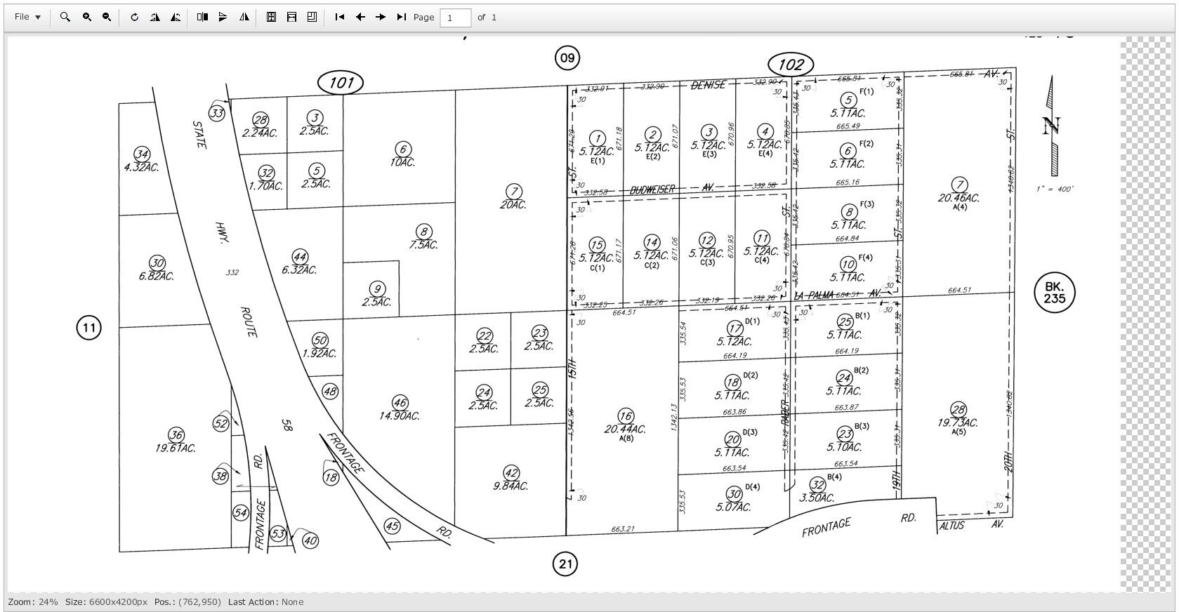 East Proteus Road Mojave, CA 93501 - Photo 2 of 2 View Assessor Map
