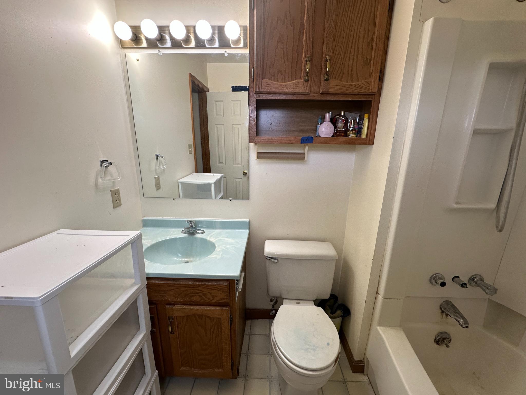 12103 Itnyre Road Smithsburg, MD 21783 - Photo 54 of 84 a bathroom with a sink vanity mirror and toilet