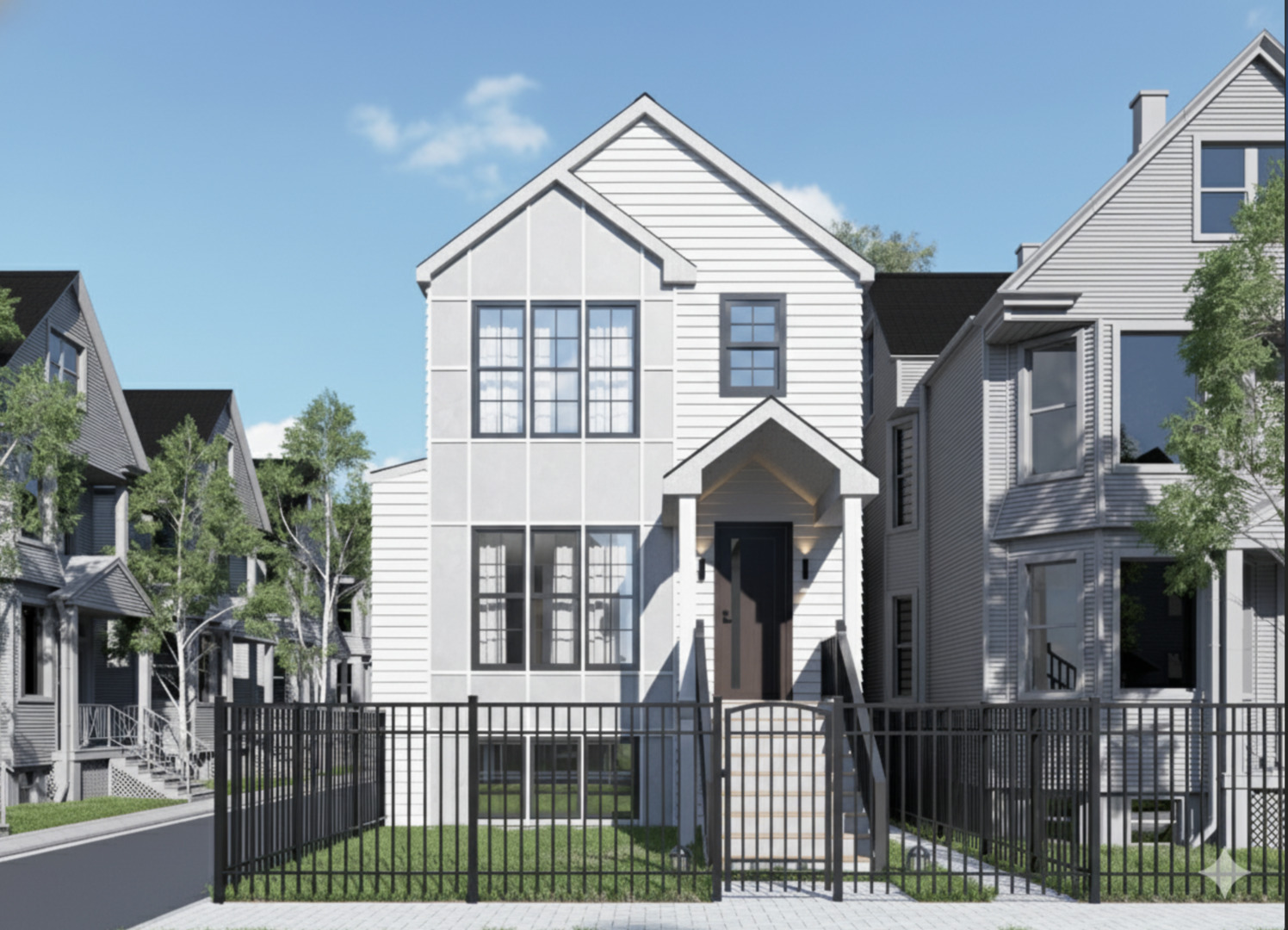 front view of a house