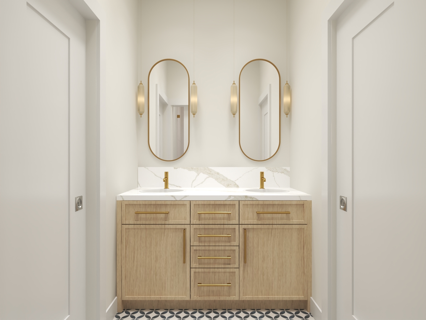 3614 North Marshfield Avenue Chicago, IL 60613 - Photo 24 of 30 a bathroom with a sink and a mirror