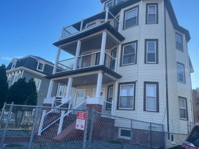 a front view of a house with balcony