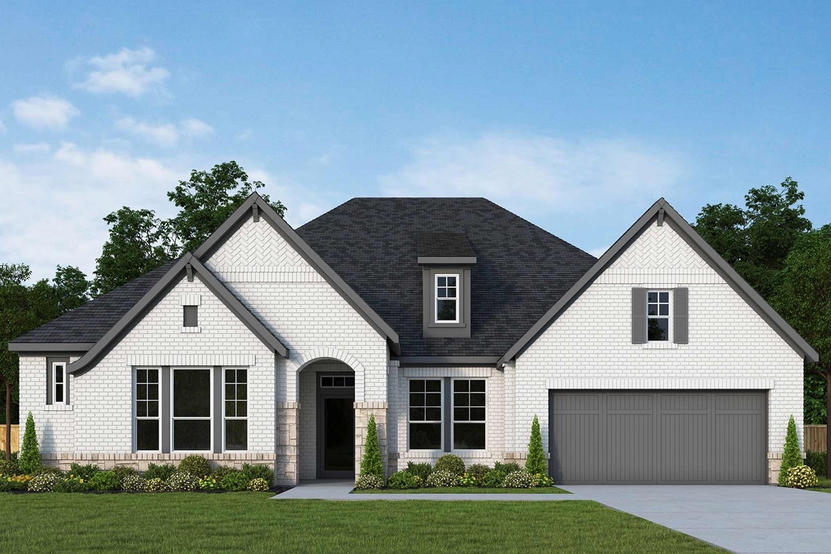 18023 Lobos Point Lane Conroe, TX 77302 - Photo 1 of 11 a front view of a house with a yard