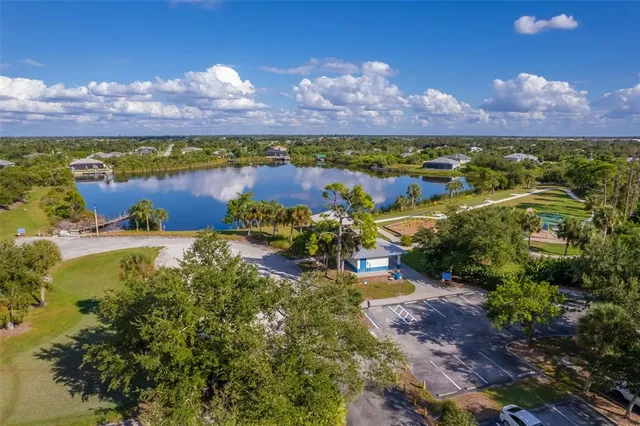 a view of a outdoor space and a lake view