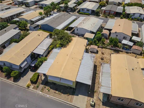 an aerial view of a
