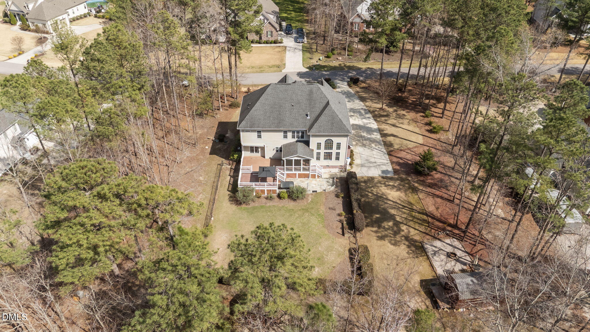 1405 Wakefield Farm Road Zebulon, NC 27597 - Photo 11 of 64 Rear overhead