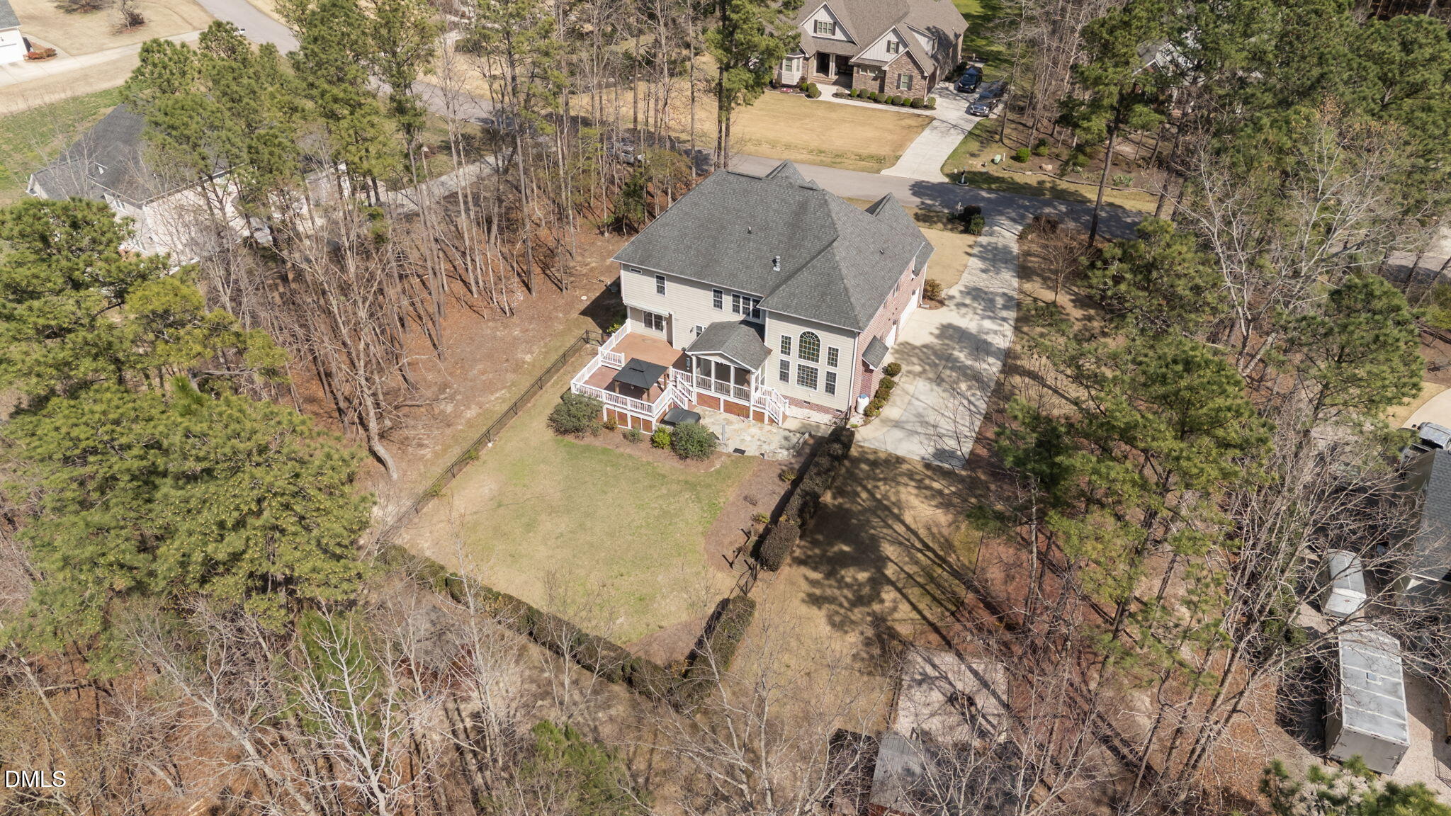 1405 Wakefield Farm Road Zebulon, NC 27597 - Photo 12 of 64 Rear overhead